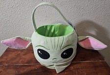 Baby Yoda Star Wars Plush Easter Halloween Candy Basket