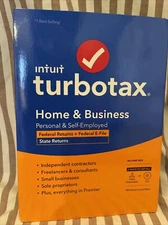 🔥 2022 Intuit Turbotax Home & Business Tax Software Windows/Mac 🔥 CD /Download