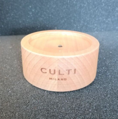 Culti Milano beleuchteter Sockel aus Holz (rund) für 250ml Raumduft