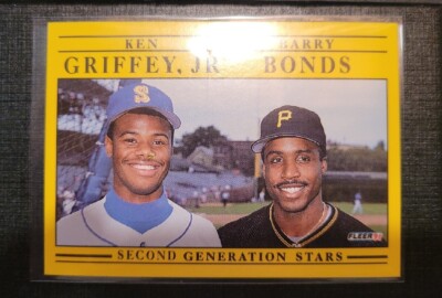 Ken Griffey Jr Barry Bonds 91 Fleer Misprint | eBay