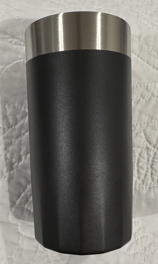 Lifted Spirits Prismatic Highball Glass - 12 Oz Double Wall Vacuum Insulated Stainless Steel | Silicone Base, Dishwasher Safe