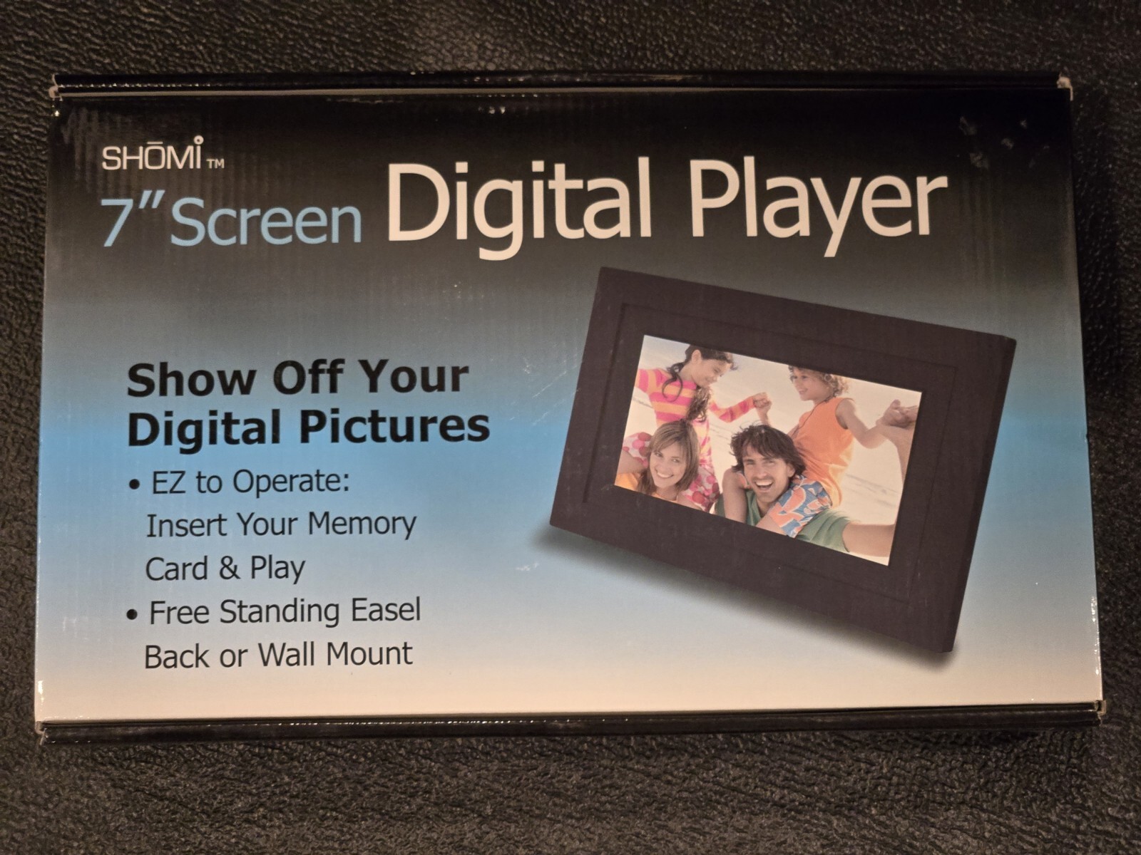 Shomi 7" Screen Digital Player 070AB01 Photo Frame eBay