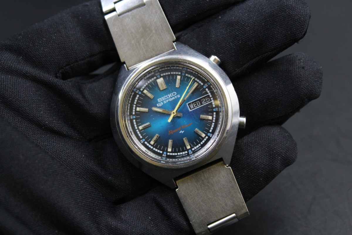 SEIKO 5スポーツ 7015-7000 WTS] Vintage Rare Seiko 5 Sports - 7015-7000 - ⏱ Flyback