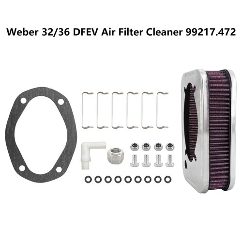 Washable Air Filter Cleaner Assembly For Weber DFEV DFAV 32/36 Carb New - Picture 2 of 11
