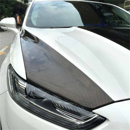 7D Car Accessories Glossy Carbon Fiber Vinyl Film Car Interior Wrap Stickers - Picture 10 of 12