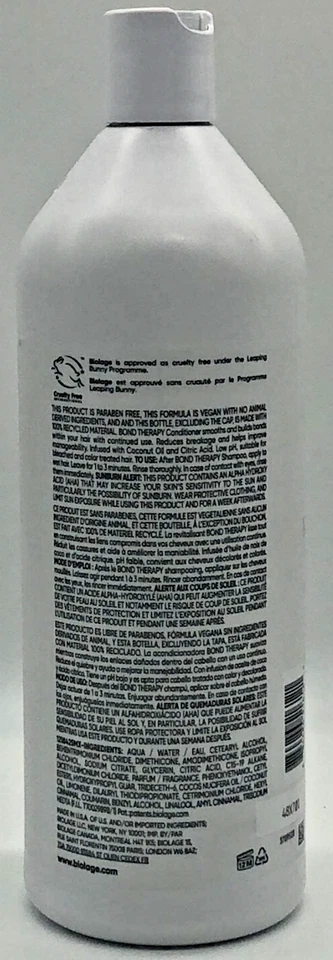Biolage Professional Bond Therapy Conditioner ~ 33.8 Fl Oz ~ SEALED ~ NEW - Image 2 of 2