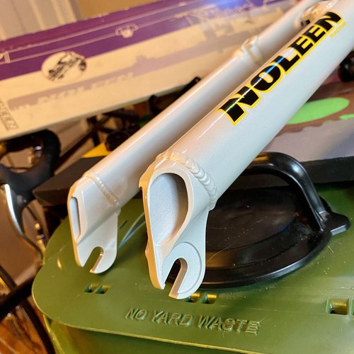 NOS 1990's RETRO NOLEEN CROSSLINK EXP SUSPENSION FORK - GIRVIN MTB - NEW IN BOX - Picture 3 of 24