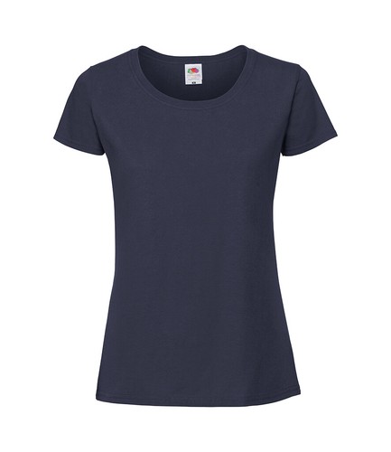 Fruit of the Loom Ladies Womens Ringspun Cotton Iconic 195 Premium T-Shirt Tee - Picture 7 of 23