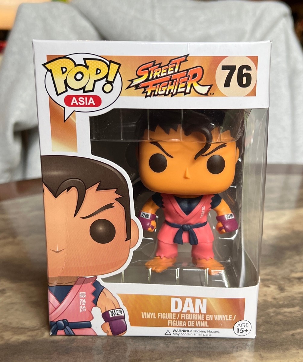 Funko Pop! Street Fighter #76 Dan Vinyl Figure Asia - Great box
