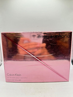 DEEP EUPHORIA BY CALVIN KLEIN 100ML EDT SPRAY (NEW WITH BOX & SEALED)