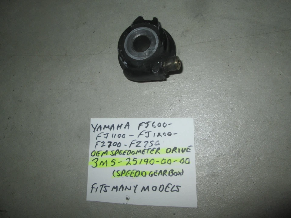 Yamaha FJ1100 / FJ1200 / FZ700 unidad de engranaje speedo 3M5-25190-00-00 3M5-25190-10-00 Foto 2 de 4