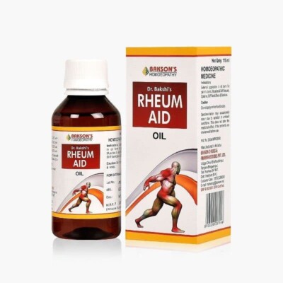 Bakson Homeopathic Rheum AID Oil 115 ml