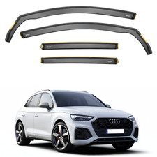 ISPEED Wind Deflectors for Audi Q5 MK2 Type 80A 2017-2024 5-Door SUV 4pc Set