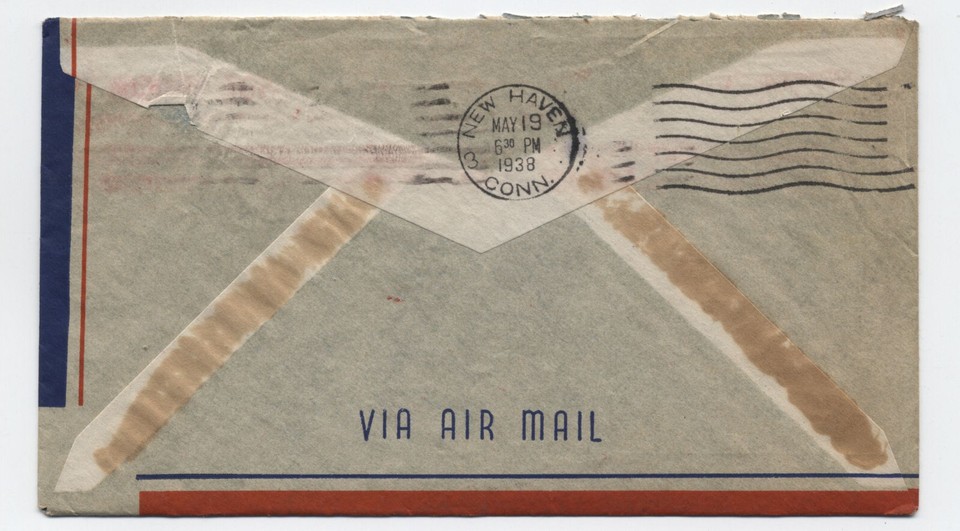 1938 Thomaston CT cacheted national air mail week cover [6525.1467] eBay
