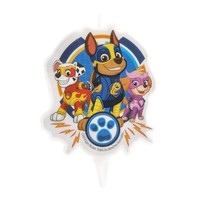 Paw Patrol Mighty Pups Geburtstagskerze Torte Kuchen Deko Kerze Geburtstag