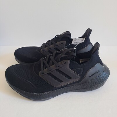 Adidas Ultraboost 21 Running Shoes FY0306 Size Triple Black