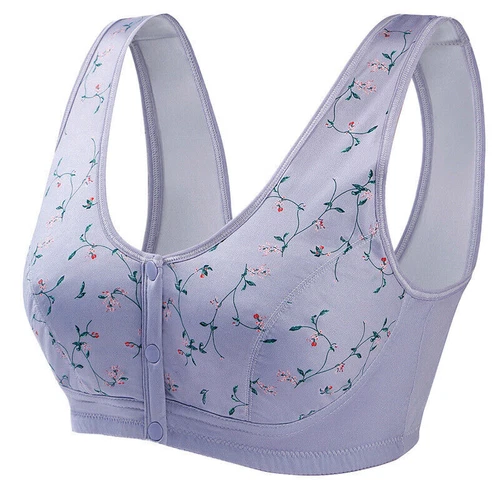 Daisy Bra Lisa Charm Bras Front Snaps Comfortable & Convenient Front Button Bra - Picture 12 of 15
