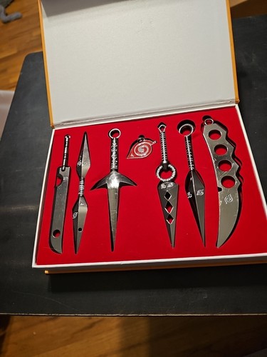 NARUTO COSPLAY 7 PC PLAY SET NECKLACE - Picture 2 of 2