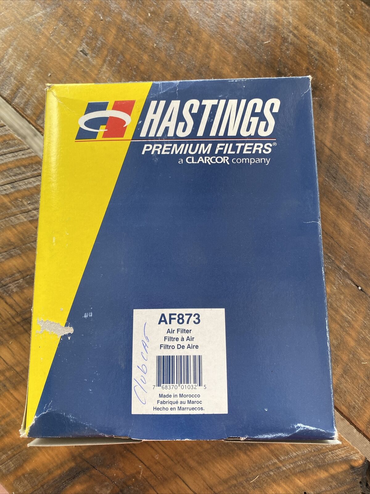 Hastings AF873 Air Filter (Wix 46139)
