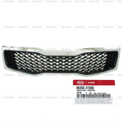 For Kia Optima EX LX 2011-2013 863502T000 Front Upper Grille Black