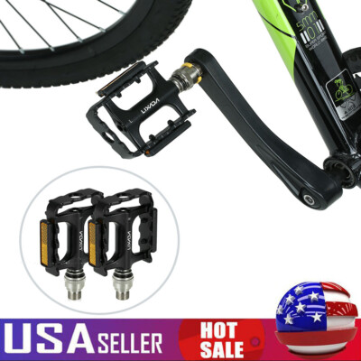 Lixada Bike Quick Release Pedals Mountain Bike Pedals Compatible