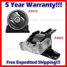 L012 Fit 2009-14 Mitsubishi Lancer 2.4L Front & Front RT w/ Bracket Motor Mount