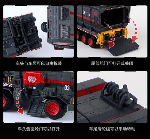 KDW 1:144 Wandering Earth Van-type Carrier Model CN114-03 Model Toys Gift 629002 - Picture 4 of 6