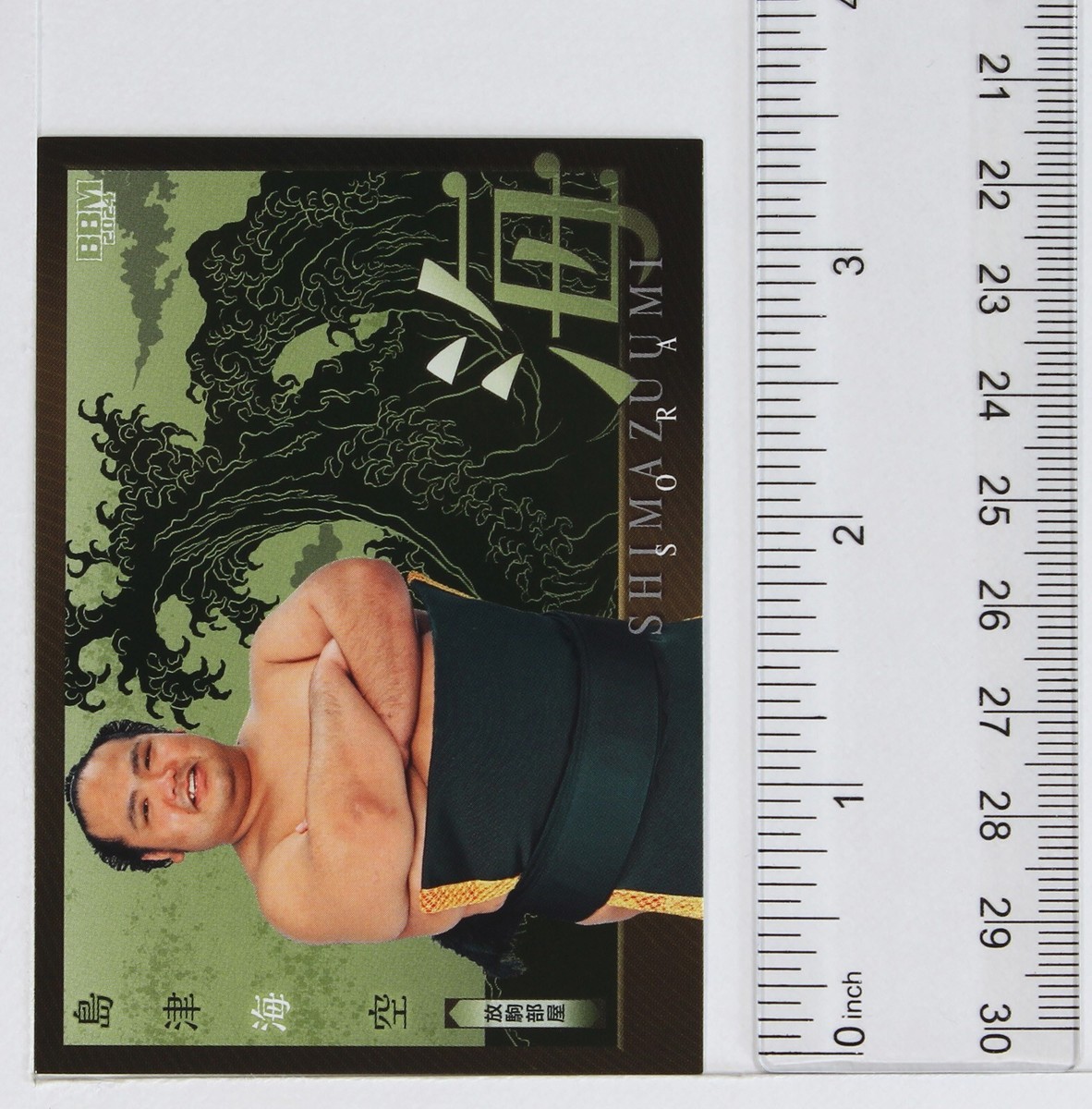 SHIMAZUUMI SORA - 2024 BBM Sumo Wrestling Trading Card