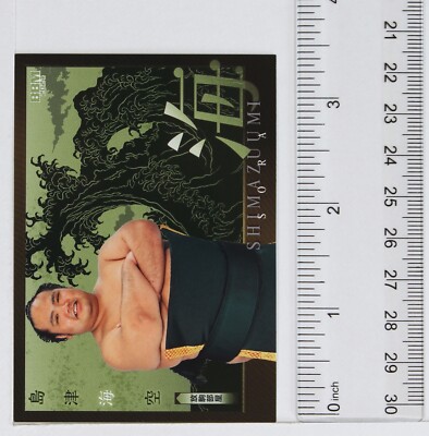 SHIMAZUUMI SORA - 2024 BBM Sumo Wrestling Trading Card 