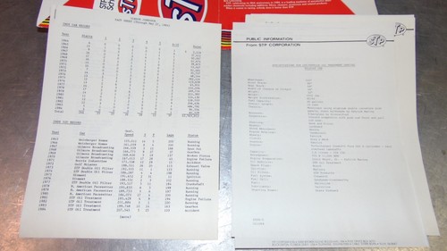 1984 STP Racing News Release Pictures Gordon Johncock Indy Car 30th Anniversary - Picture 4 of 6