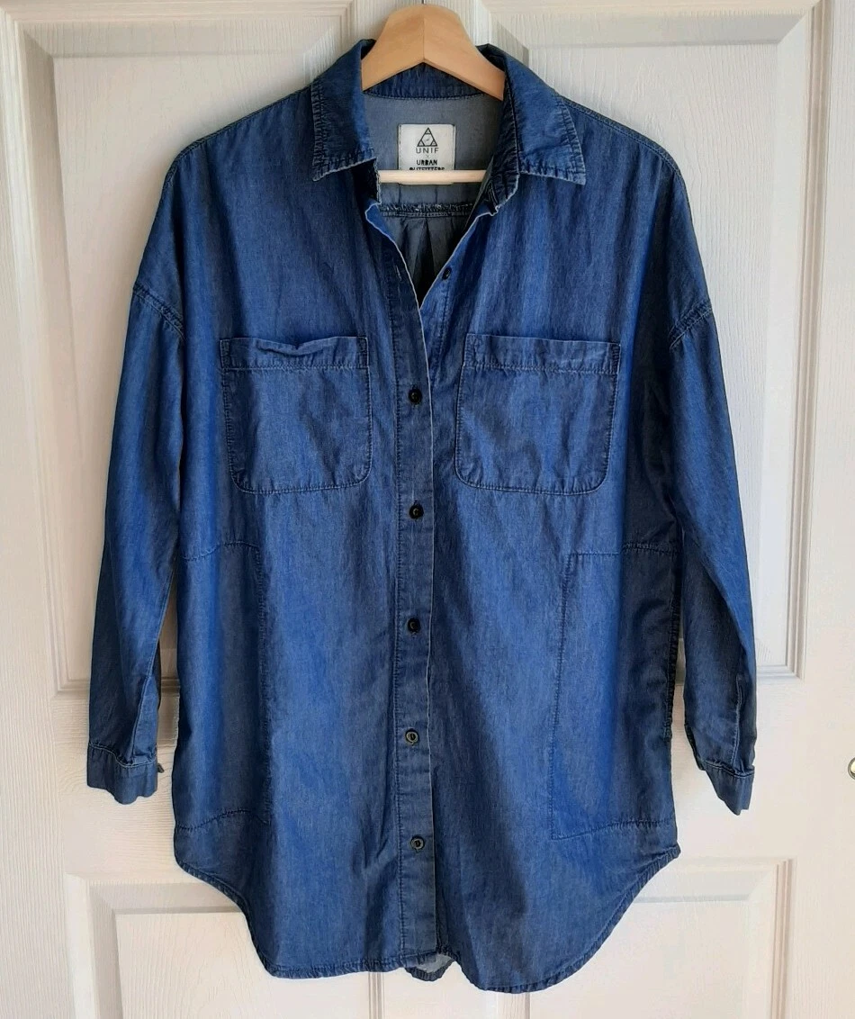 Urban outfitters denim shirt 2025