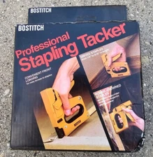 Vintage Bostitch Professional Heavy Duty Stapling Tacker T5-8D4 Made in USA NOS