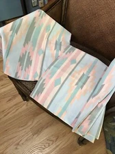 Two Lady Pepperell Standard Southwestern Pillowcases No Iron Percale