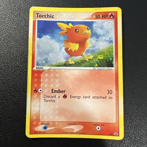 Pokémon TCG Torchic 017 Nintendo Black Star Promo Holo 50 HP Ember Basic English
