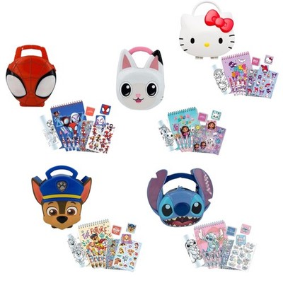 3D Kinder 12 Teile Schreibwaren Set Kunst Farbe Aktentasche Schulanfang Geschenk 3+