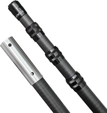 Carbon Fiber Pool Pole 15 FT Telescoping Swimming Pool Cleaning Pole