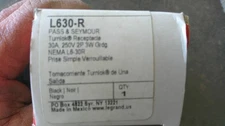 NOS Pass & Seymour  L630-R 30A 250V turnlok Receptacle