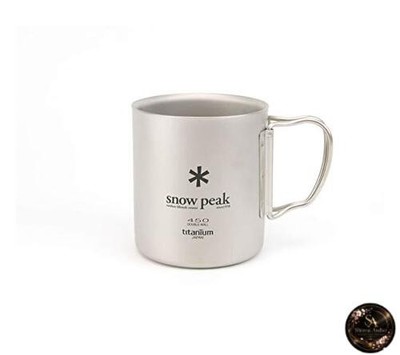 Snow Peak Titanium Double Mug 450ml MG053