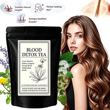 20 Bags Jamaican Healing Garden Blood Detox Tea, Chef Tijani Blood Detox Tea