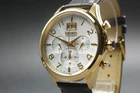 *NEAR MINT* Vintage SEIKO Chronograph 7T04-0AE0 BIG Date Mens 42mm Watch JAPAN