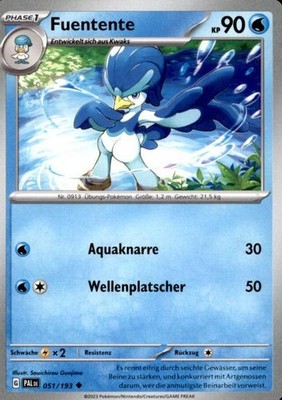 Pokémon Fuentente Paldea Evolved #51 (6547)