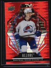 2022-23 Upper Deck Allure #50 Bowen Byram Red Rainbow