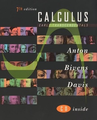 Calculus, Early Transcendentals 7th Edition - Wiley 2001 - GOOD