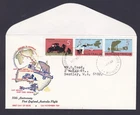 1969 FIRST FLIGHT ENGLAND - AUSTRALIA DECIMAL STAMP ROYAL FIRST DAY COVER #19