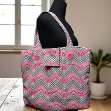 Bolso de hombro reversible grande de comp…