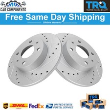 New Rear Brake Rotors Set For 2012-2019 Fiat 500