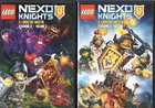NEXO KNIGHTS IL LIBRO DEI MOSTRI STAGIONE 2 VOLUME 1 e 2 DVD LEGO
