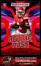 2024 Panini Rookies & Stars #RR-XWY Xavier Worthy Rookie Rush Longevity