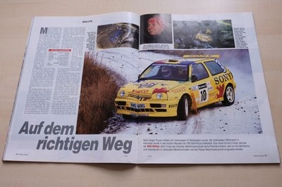 Rallye Racing 01/1997 VW Golf III GTi Kitcar mit 258PS in einer seltenen Vorstel