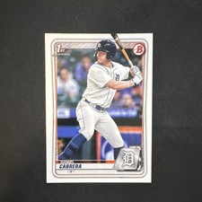 Topps Bowman Draft Daniel Cabrera Detroit Tigers 2020 1st Bowman Prospect #BD-62